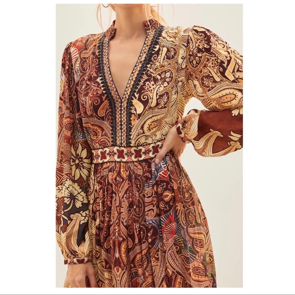 Anthropologie Contrast Maxi
Dress × Bhanuni By Jyoti - Picture 3 of 10